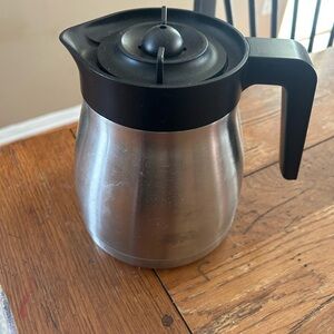 Keurig Silver Stainless Steel Coffee Carafe with Black Handle